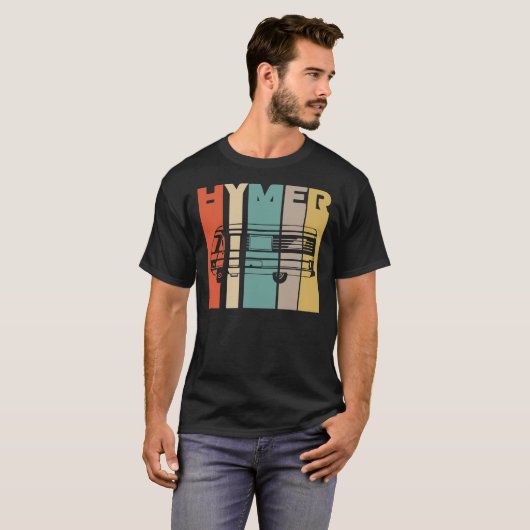 Hymer Colours Classic T-Shirt (Voorkant volledig)