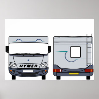 Hymer Motorhome Voorkleur Poster