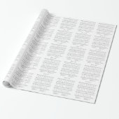 Hymn - Amazing Grace Cadeaupapier (Uitgerold)