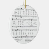 Hymn - Amazing Grace Keramisch Ornament (Rechts)