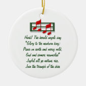 Hymn Ornament "Hark the Herald Angels Sing" (Voorkant)