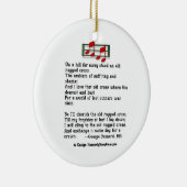 Hymn Ornament Old Rugged Cross (Rechts)