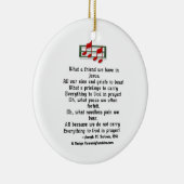 Hymn Ornament What a Friend (Rechts)