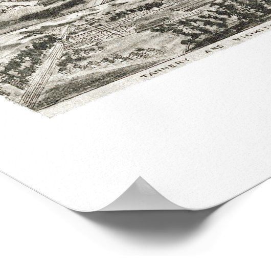 Hyndman, PA Panoramic Map - 1906 Poster (Hoek)