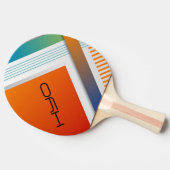 HYO Modern Design Ping Pong Paddle Tafeltennisbatje (Zijkant)