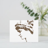 Hypatia Briefkaart (Staand voorkant)