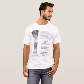 Hypatia van Alexandrië 370-415 AD T-shirt (Voorkant volledig)