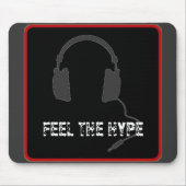 HYPE MUZIK mousepad Muismat (Voorkant)