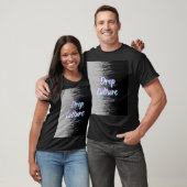 Hype Streetwear Unisex Black T-shirt Drop (Unisex)