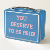 Hype Vrouw. Je verdient het om betaald te worden!  (Achterkant)