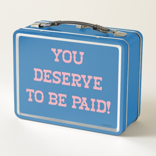 Hype Vrouw. Je verdient het om betaald te worden!  (Achterkant)