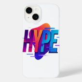 HYPE WAVE – Elektrisch spectrum Case-Mate iPhone Case (Achterkant)