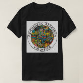 Hypebeast  Psychedelic Research Volunr T-shirt (Design voorkant)