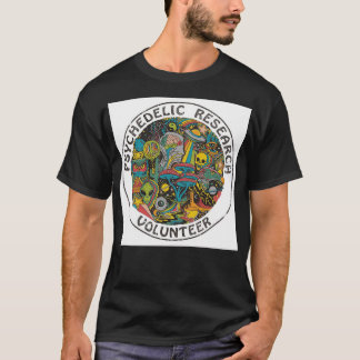 Hypebeast  Psychedelic Research Volunr T-shirt