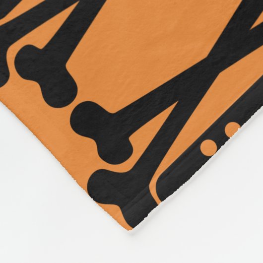 Hypebeast Robot Fleece Deken (Hoek)