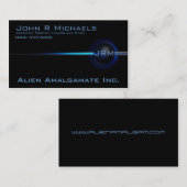 Hyper Black Collectie: Eclipse Visitekaartje (Voorkant / Achterkant)