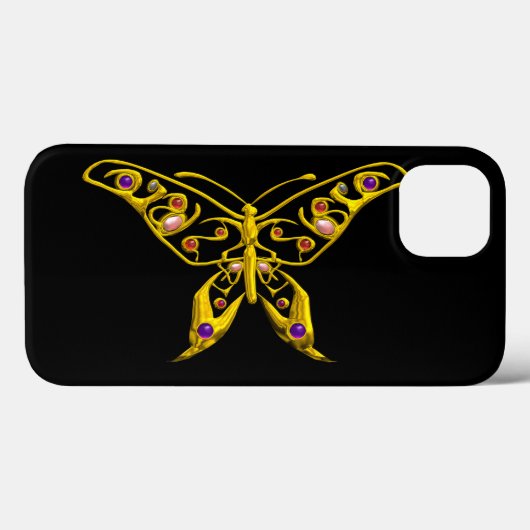 HYPER BUTTERFLY Black Case-Mate iPhone Case (Achterkant (horizontaal))