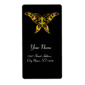 HYPER BUTTERFLY Black Etiket (Voorkant)