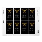 HYPER BUTTERFLY Black Etiket (Full Sheet)