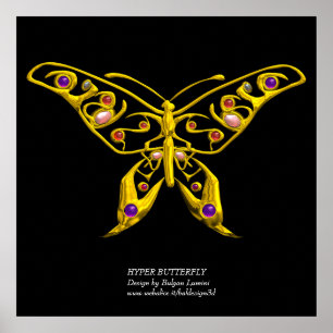 HYPER BUTTERFLY, kolossaal formaat Poster