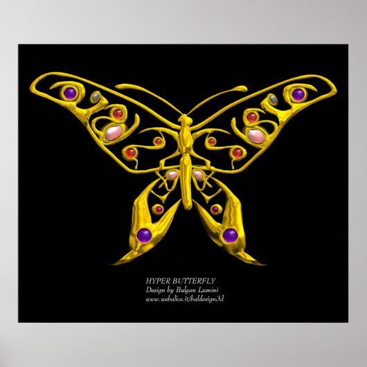 HYPER BUTTERFLY, kolossaal formaat Poster (Voorkant)
