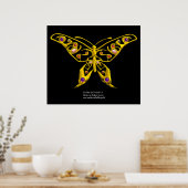 HYPER BUTTERFLY, kolossaal formaat Poster (Keuken)