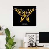 HYPER BUTTERFLY, kolossaal formaat Poster (Thuiskantoor)
