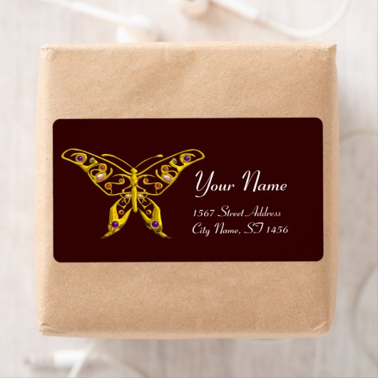 HYPER BUTTERFLY Red Etiket (Insitu)