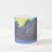 Hyper Color Winter Matglas Koffiemok (Voorkant rechts)