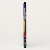 HYPER DELEN/RODE EN BLAUWE ARA Case-Mate iPhone CASE (Achterkant/links)