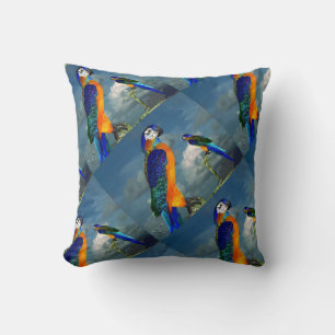 HYPER DELEN / RODE EN BLAUWE ARA KUSSEN