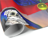 HYPER DELEN/RODE EN BLAUWE ARA MET KONIJNEN CADEAUPAPIER (Rol Hoek)