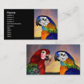 HYPER DELEN / RODE EN BLAUWE ZONE, zwart Visitekaartje (Voorkant / Achterkant)