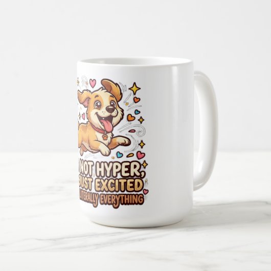 Hyper Dog Koffiemok (Voorkant rechts)