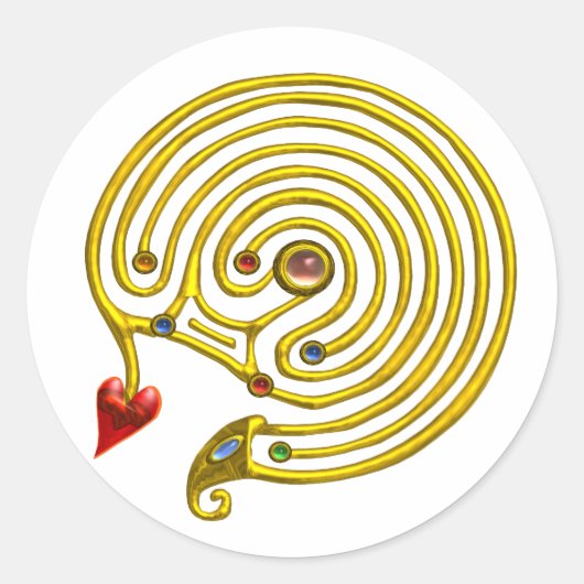 HYPER DOOLHOF RONDE STICKER (Voorkant)