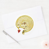 HYPER DOOLHOF RONDE STICKER (Envelop)