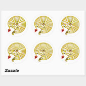 HYPER DOOLHOF RONDE STICKER (Vel)