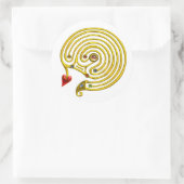 HYPER DOOLHOF RONDE STICKER (Tas)
