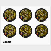 HYPER DOOLHOF RONDE STICKER (Vel)