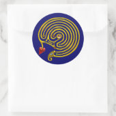 HYPER DOOLHOF RONDE STICKER (Tas)