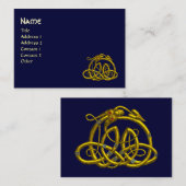 HYPER DRAGON, blauw Visitekaartje (Voorkant / Achterkant)