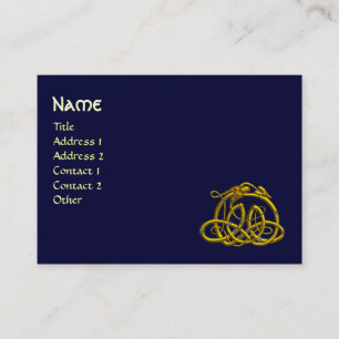 HYPER DRAGON, blauw Visitekaartje