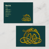 HYPER DRAGON,groen Visitekaartje (Voorkant / Achterkant)