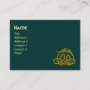 HYPER DRAGON,groen Visitekaartje