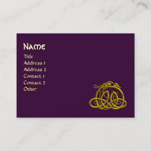 HYPER DRAGON, paars Visitekaartje