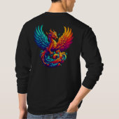 Hyper Flames van Majestic Phoenix T-shirt (Achterkant)