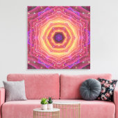 Hyper Gate Mandala Canvas Afdruk (Insitu (Woonkamer))