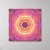 Hyper Gate Mandala Canvas Afdruk (Voorkant)