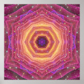 Hyper Gate Mandala Poster (Voorkant)