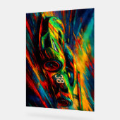 hyper gestileerde raceauto acryl bord (Hoek)